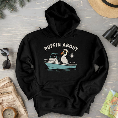 Puffin About Boat Hoodie
