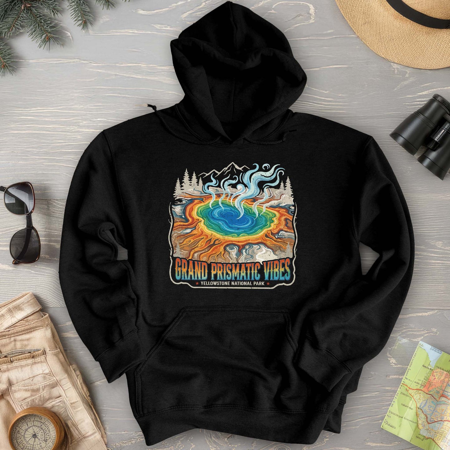 Grand Prismatic Vibes Hoodie