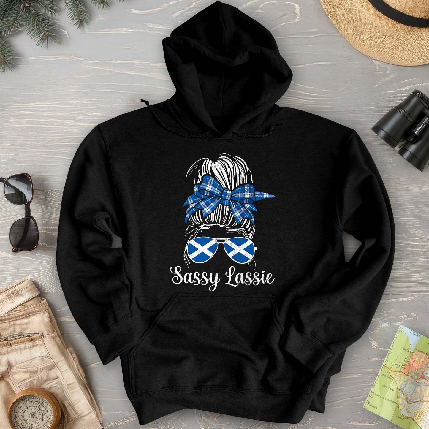 Scottish Sassy Lassy Hoodie
