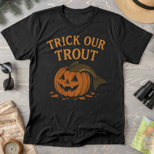 Trick or Trout Comfort Colors T-Shirt