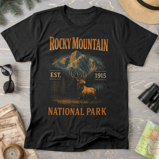 Rocky Mountain National Park 90's Bootleg Comfort Colors T-Shirt