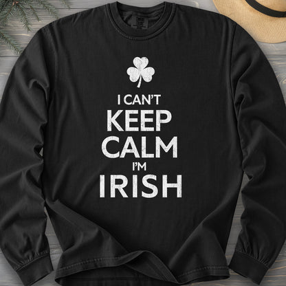 Keep Calm Irish Long Sleeve Shirt