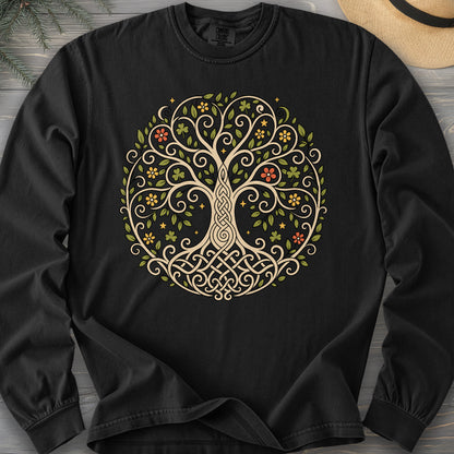 Celtic Tree of Life Long Sleeve Shirt
