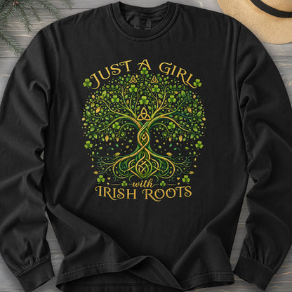 Irish Roots Girl Long Sleeve Shirt
