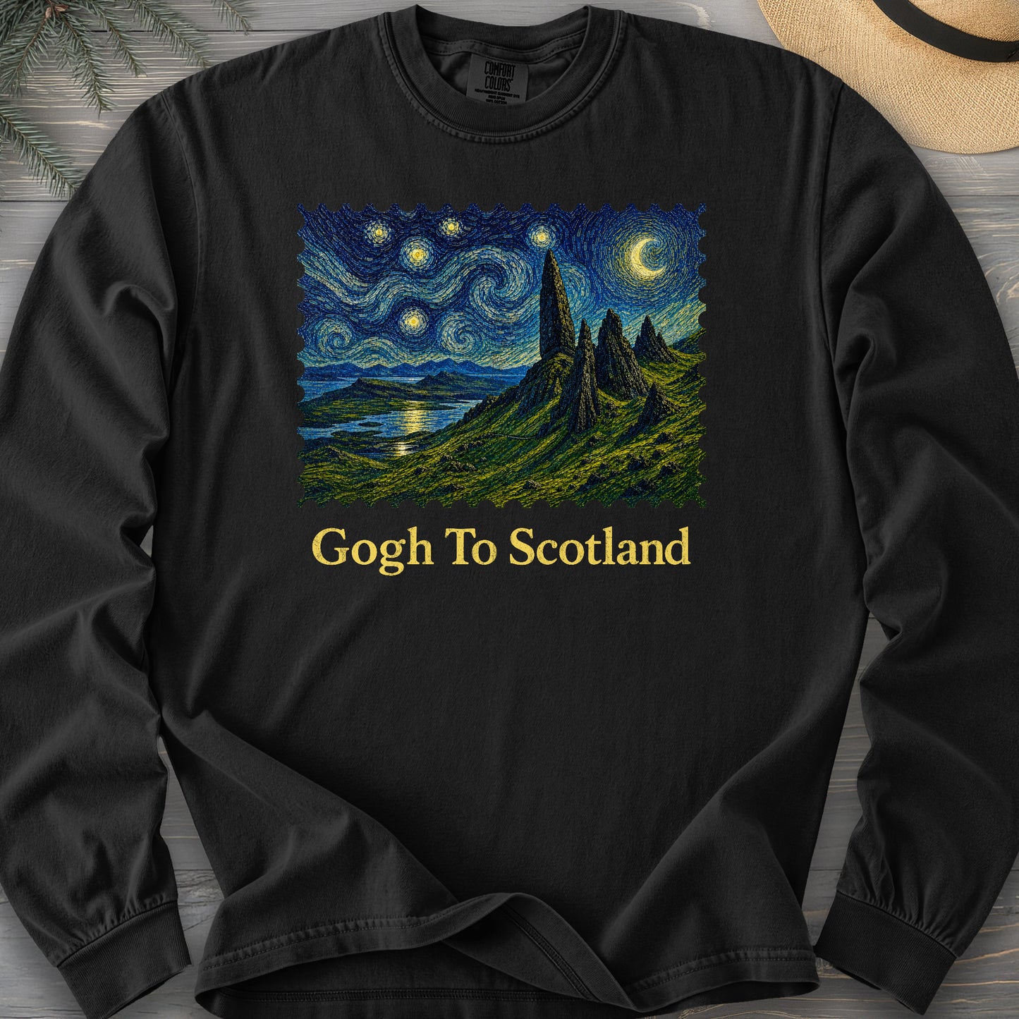 Gogh To Scotland Long Sleeve Shirt