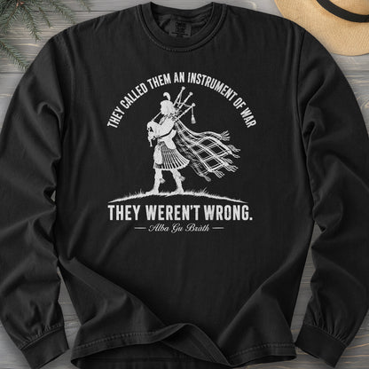 Instrument of War Long Sleeve Shirt