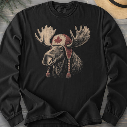 Canada Moose Cap Long Sleeve Shirt