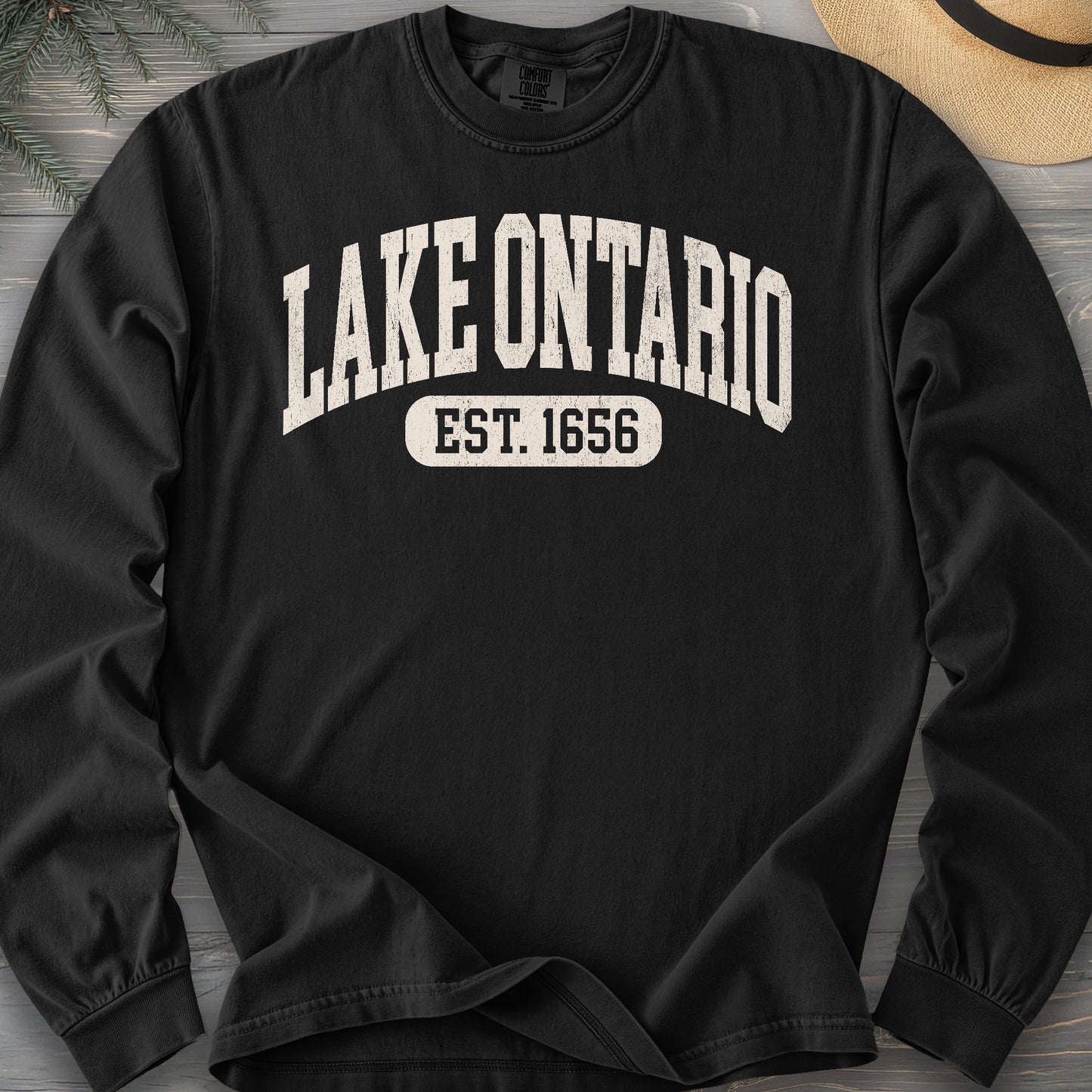 Lake Ontario Varsity Long Sleeve Shirt