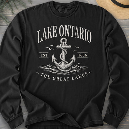 Lake Ontario Anchor Long Sleeve Shirt