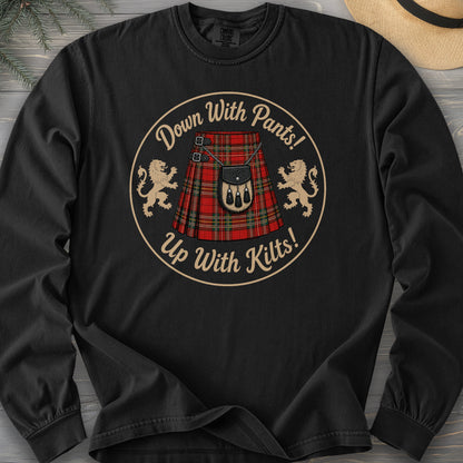Up With Kilts Comfort Colors 6014 Long Sleeve