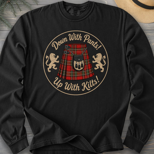 Up With Kilts Long Sleeve Shirt