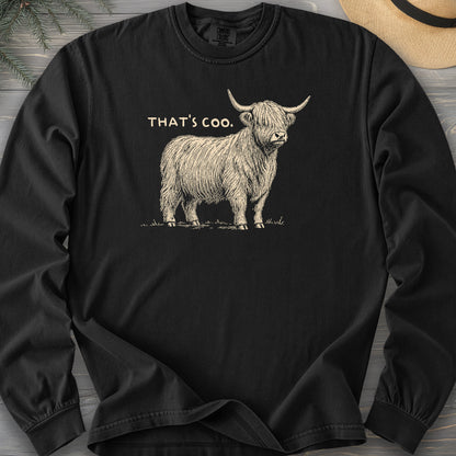 That's Coo Sketch Comfort Colors 6014 Long Sleeve