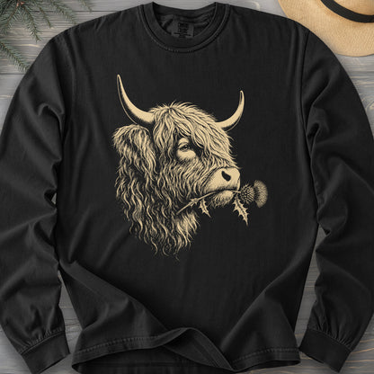Coo wThistle Comfort Colors 6014 Long Sleeve