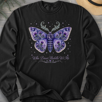 Wha Daur Meddle Wi' Me Comfort Colors 6014 Long Sleeve