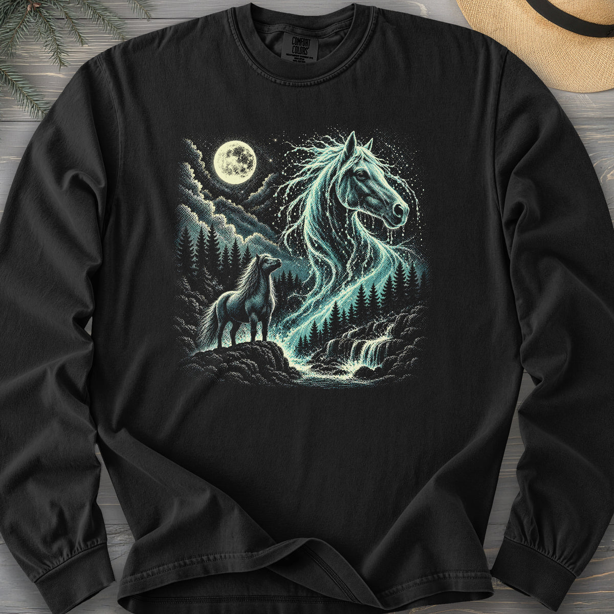 Kelpie 90's Throwback Comfort Colors 6014 Long Sleeve