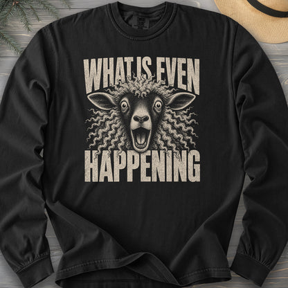 Sheep Happening Comfort Colors 6014 Long Sleeve