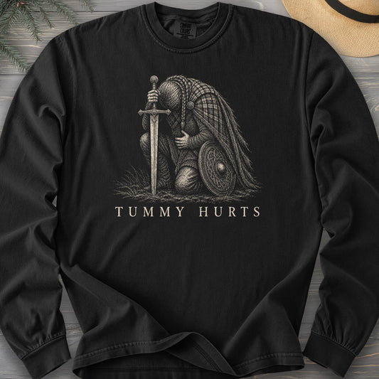 Tummy Hurts Long Sleeve Shirt