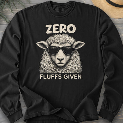 Zero Fluffs Given Long Sleeve Shirt