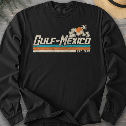 Gulf of Mexico Retro Stripe Long Sleeve Shirt