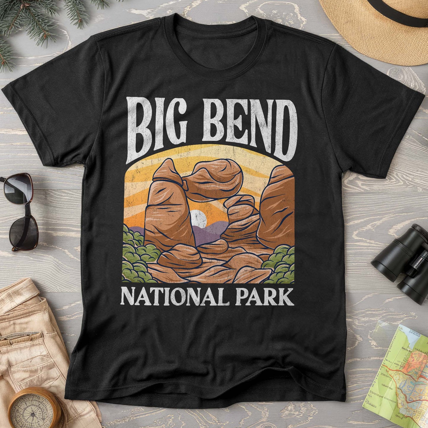 Big Bend National Park "Big and Bold" Comfort Colors T-Shirt