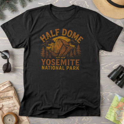 Yosemite Half Dome "Halftone" Print Comfort Colors T-Shirt