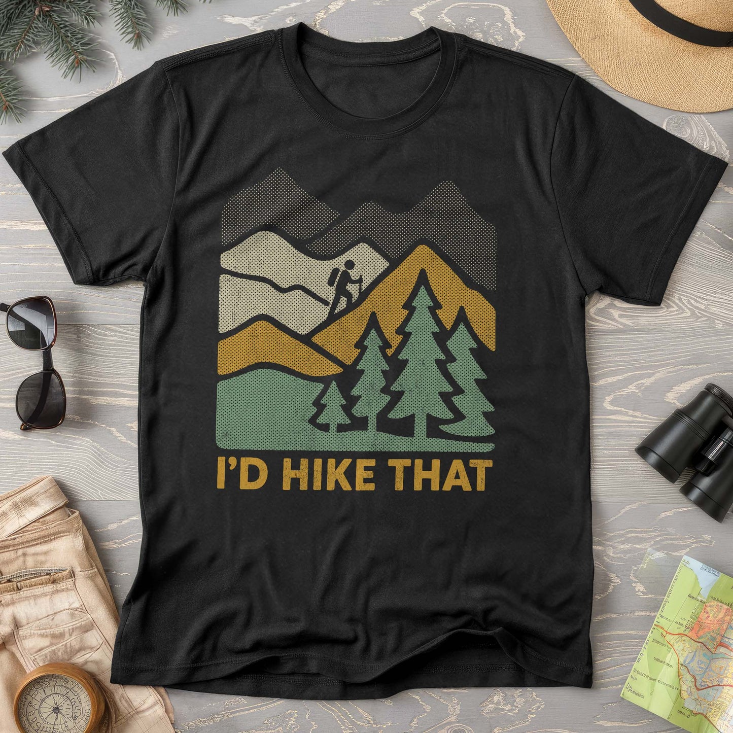 I'd Hike That Comfort Colors T-Shirt