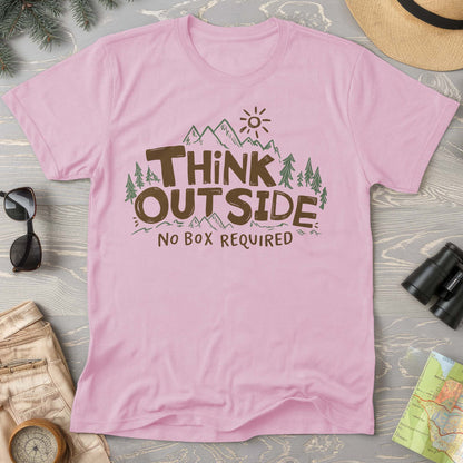 "Think Outside" Comfort Colors T-Shirt