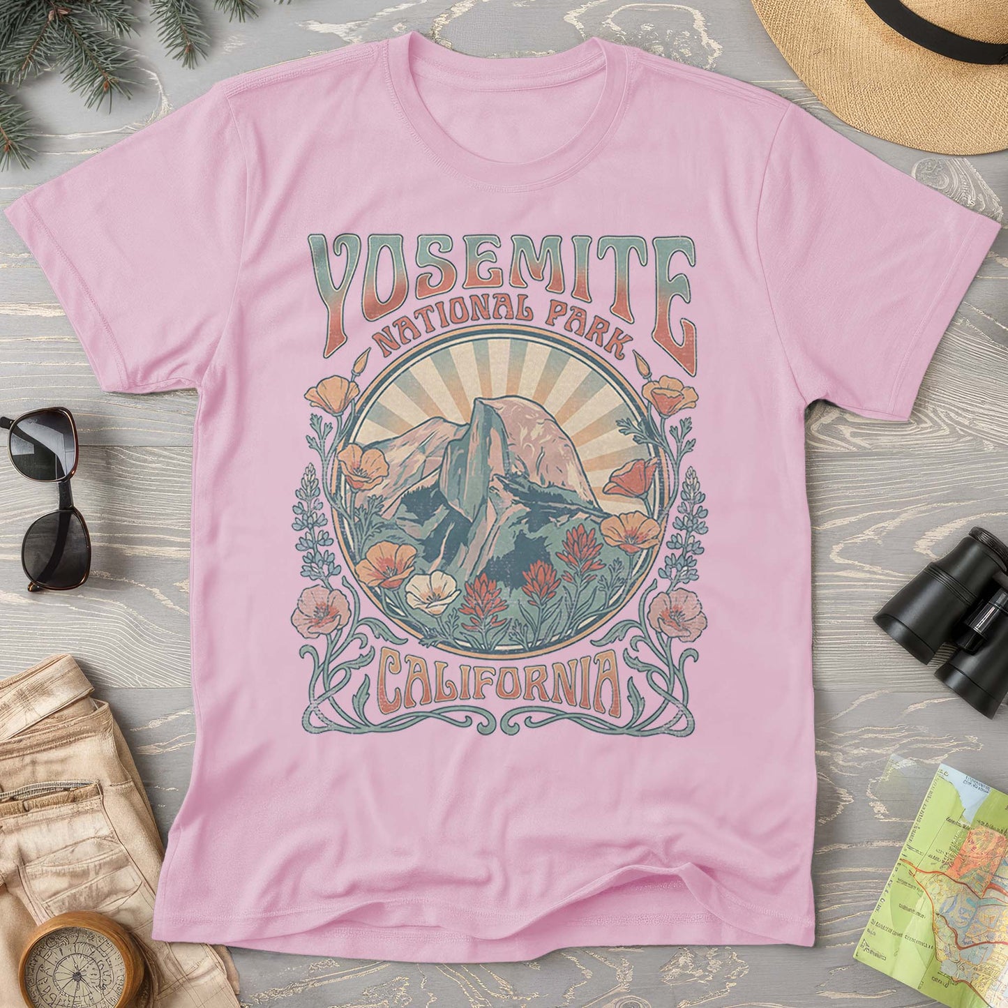 Yosemite Flower Power T-Shirt