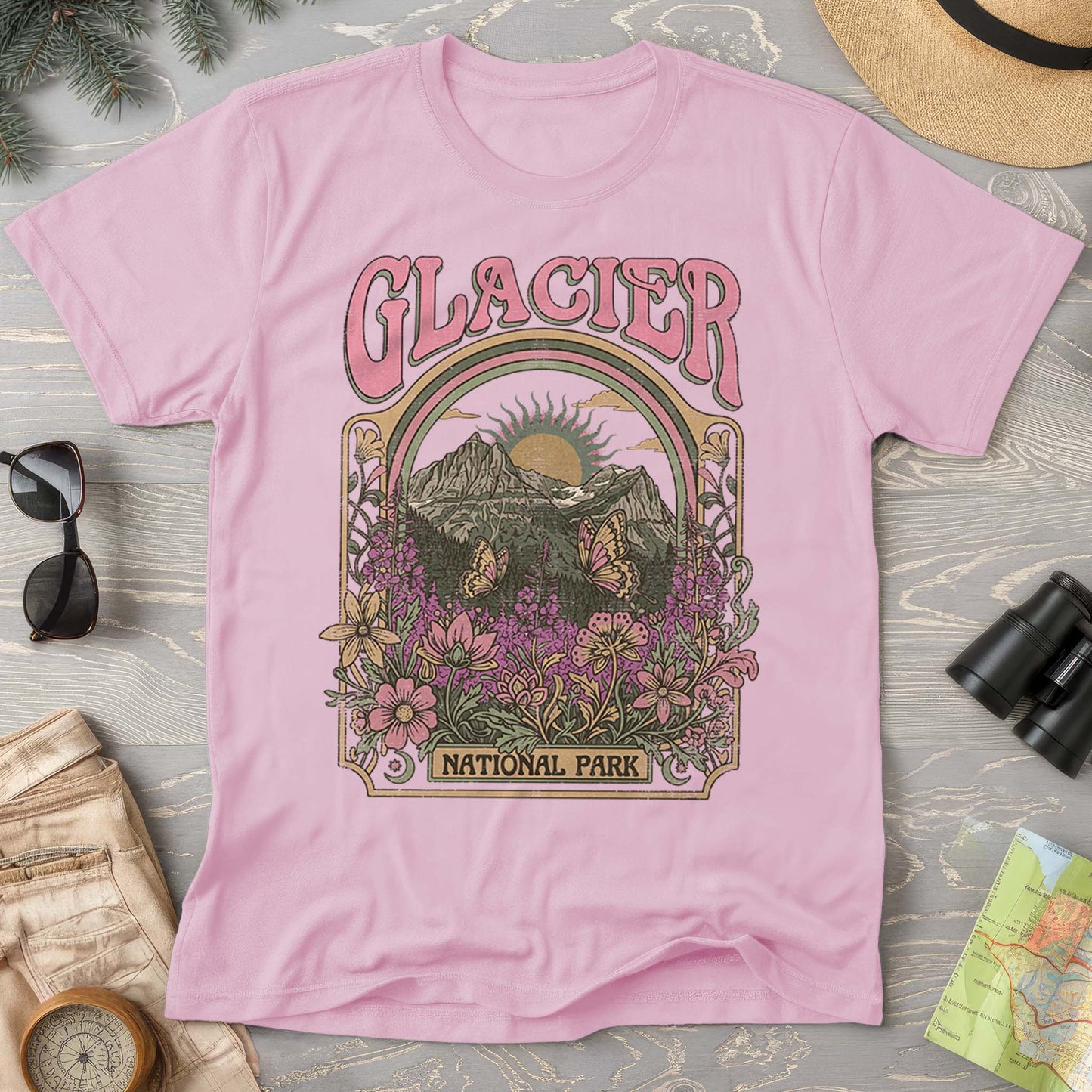 Glacier Butterfly T-Shirt
