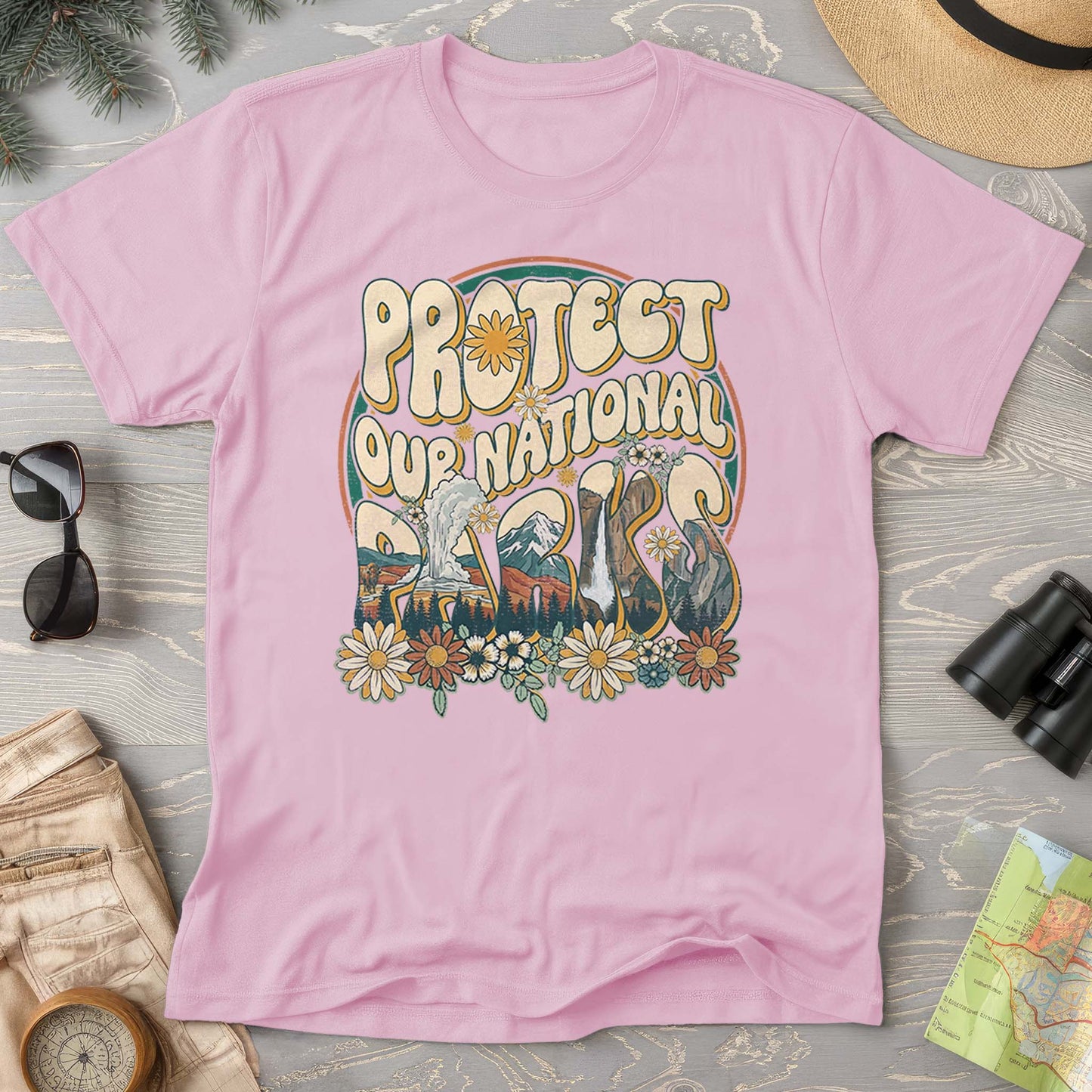 Protect Our Parks Groovy T-Shirt