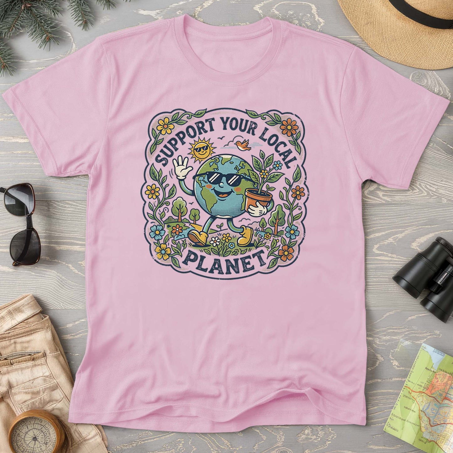 Support Your Local Planet T-Shirt