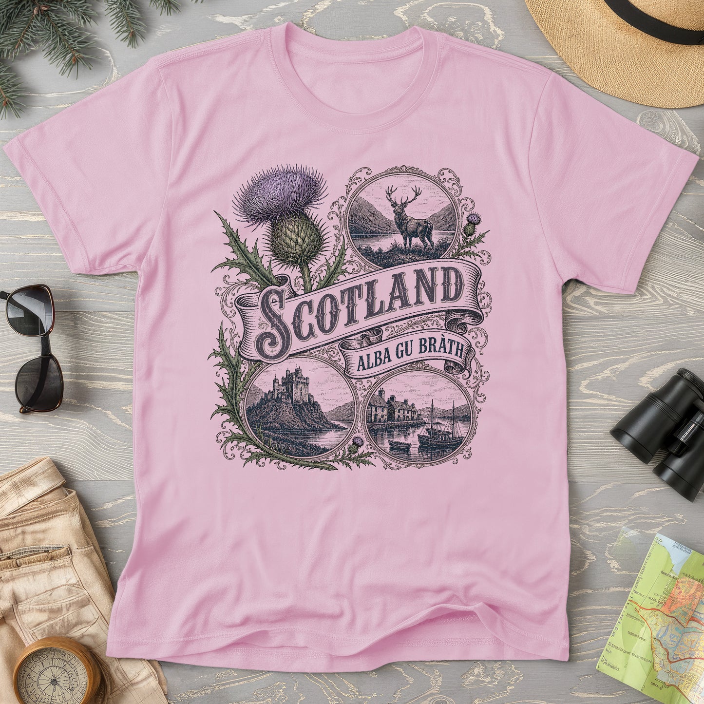 Scotland Vignettes T-Shirt