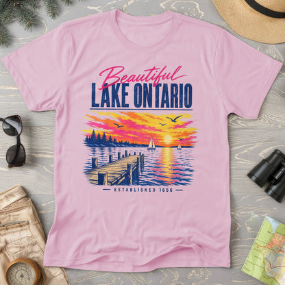 Lake Ontario Color Burst T-Shirt