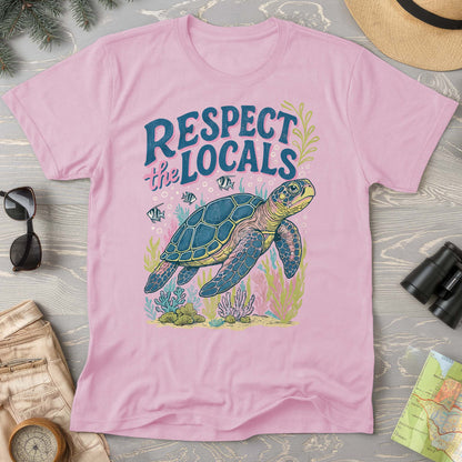 Respect the Locals "Sea Turtle" Comfort Colors T-Shirt