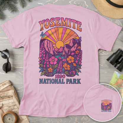 Yosemite Retro Vibes Front/Back Comfort Colors T-Shirt
