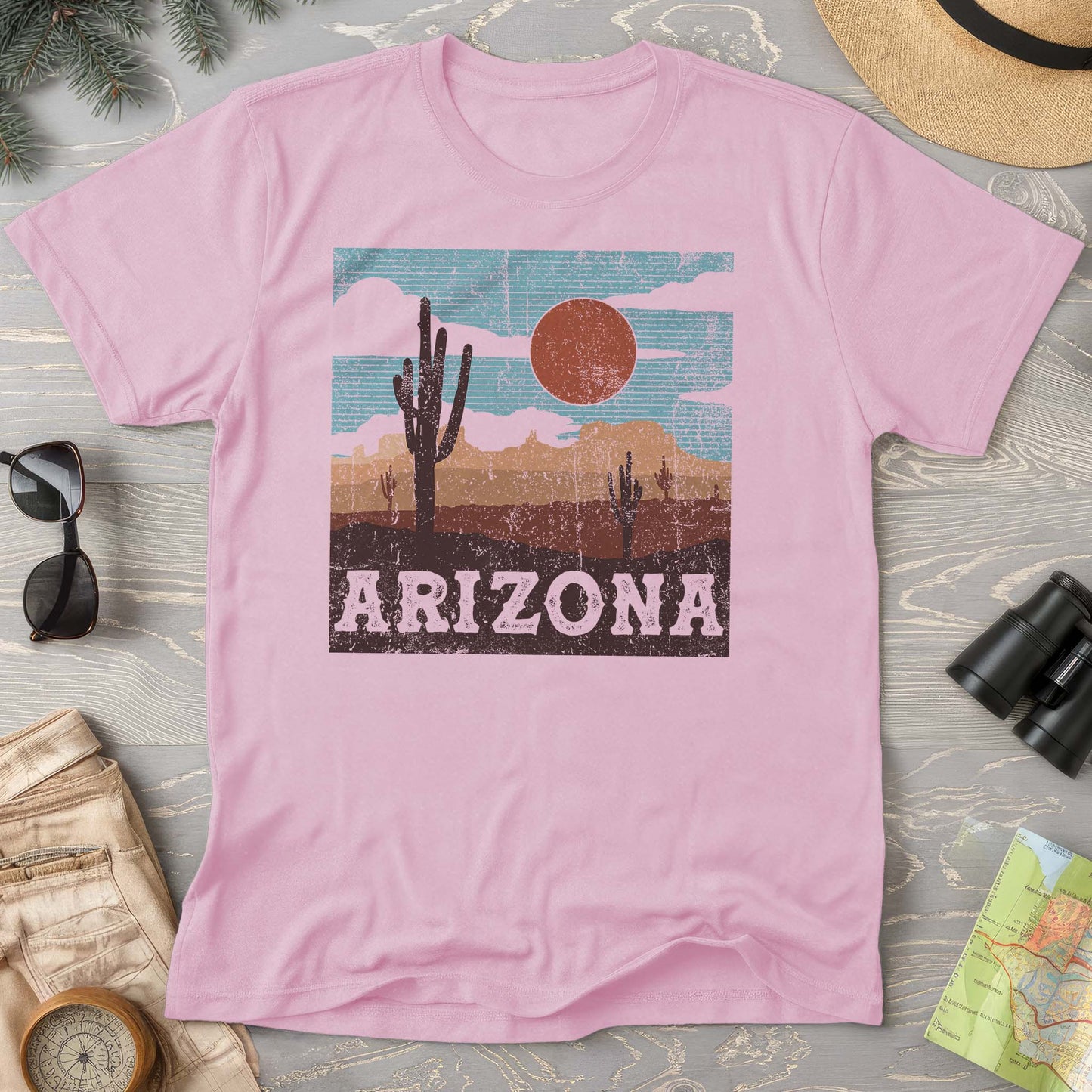 Arizona "Boho Desert" Comfort Colors State T-Shirt