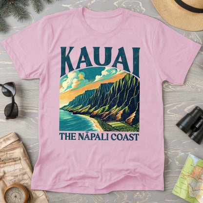 Kauai Nā Pali Coast "Big and Bold" Comfort Colors T-Shirt