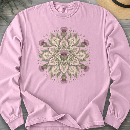 Thistle Mandala Long Sleeve Shirt