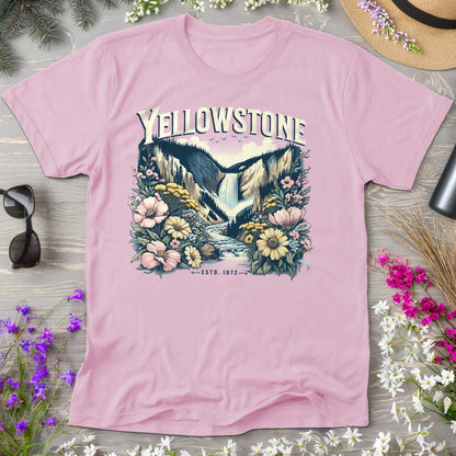 Yellowstone National Park "Wildflower" Comfort Colors T-Shirt