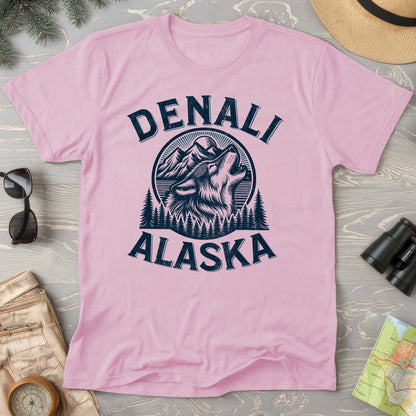 Denali National Park "Vintage Wolf" Comfort Colors T-Shirt