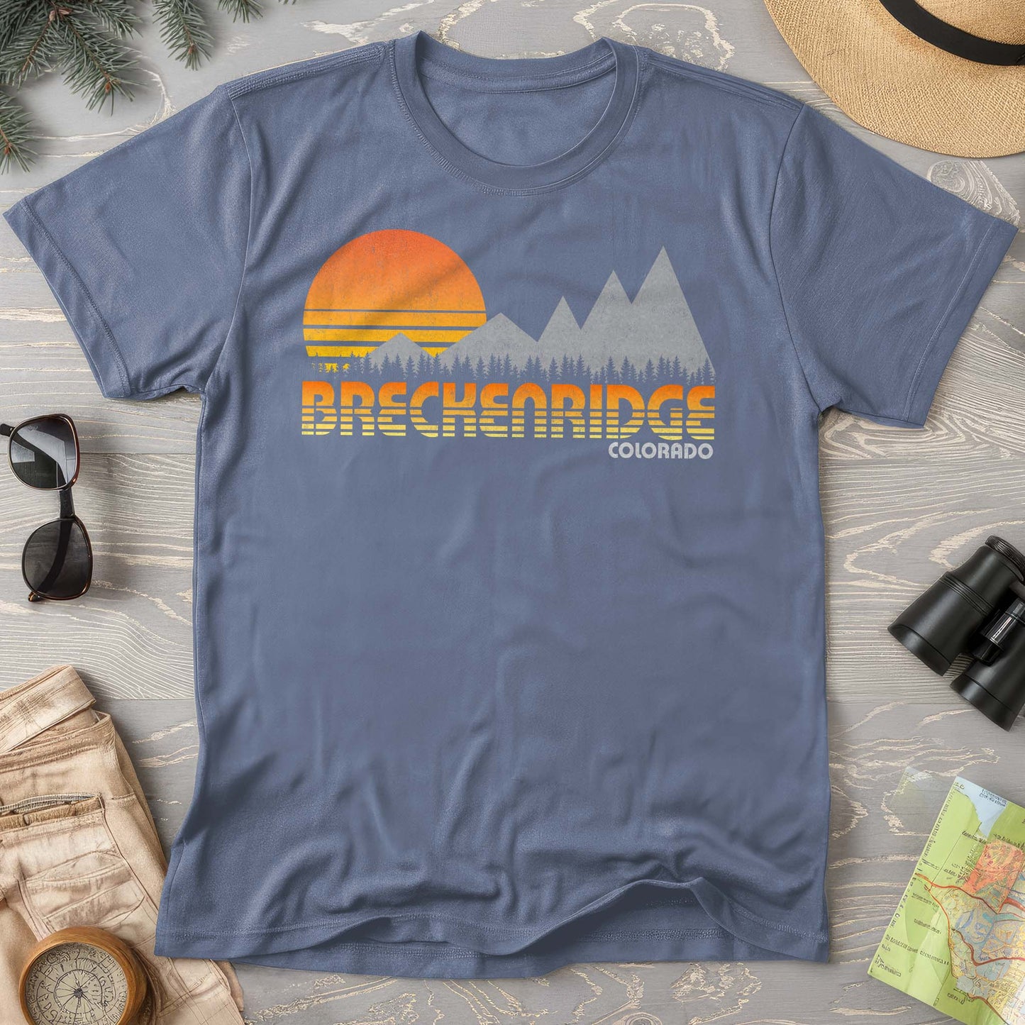 Breckenridge "80's Retro" Comfort Colors T-Shirt