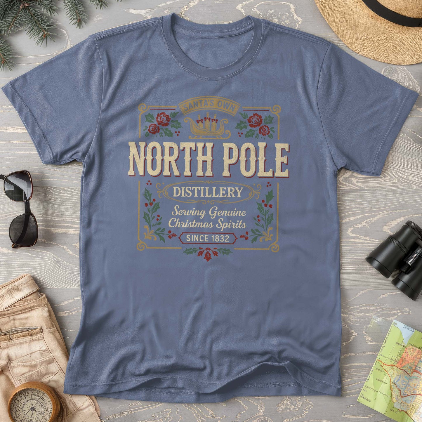 North Pole Distillery Comfort Colors T-Shirt
