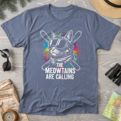 The Meowtains are Calling Comfort Colors T-shirt