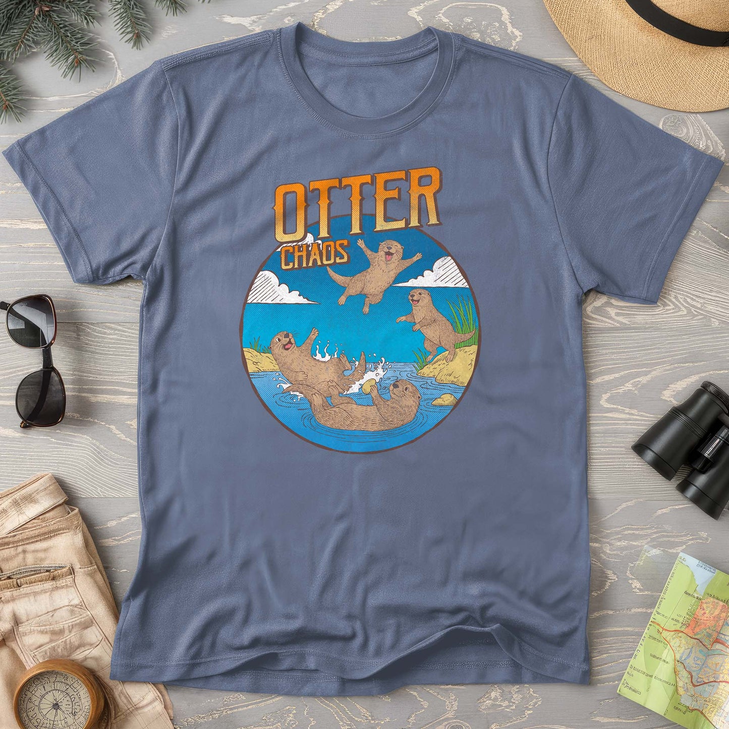 Otter Chaos Comfort Colors T-shirt