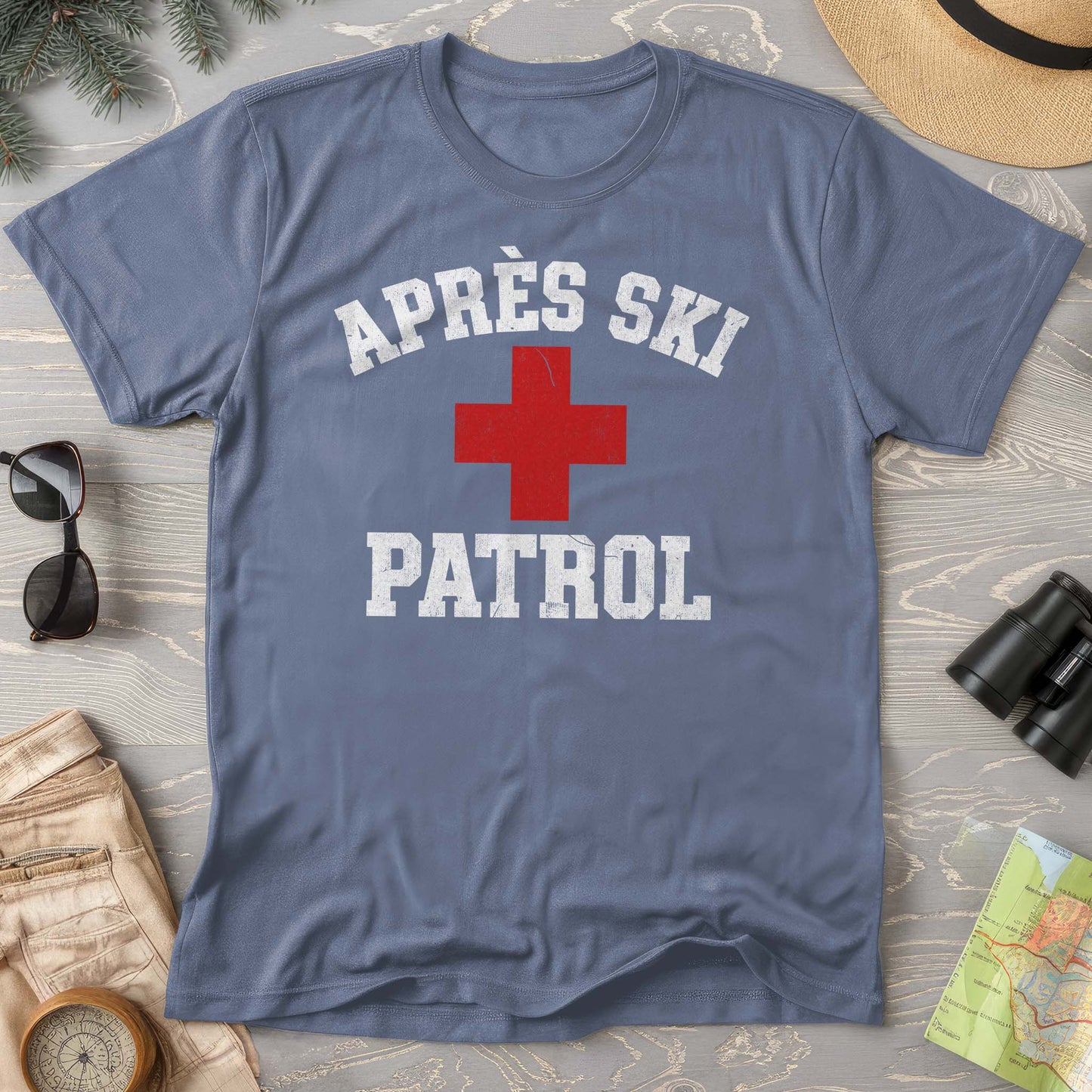 Après Ski Patrol Comfort Colors T-Shirt