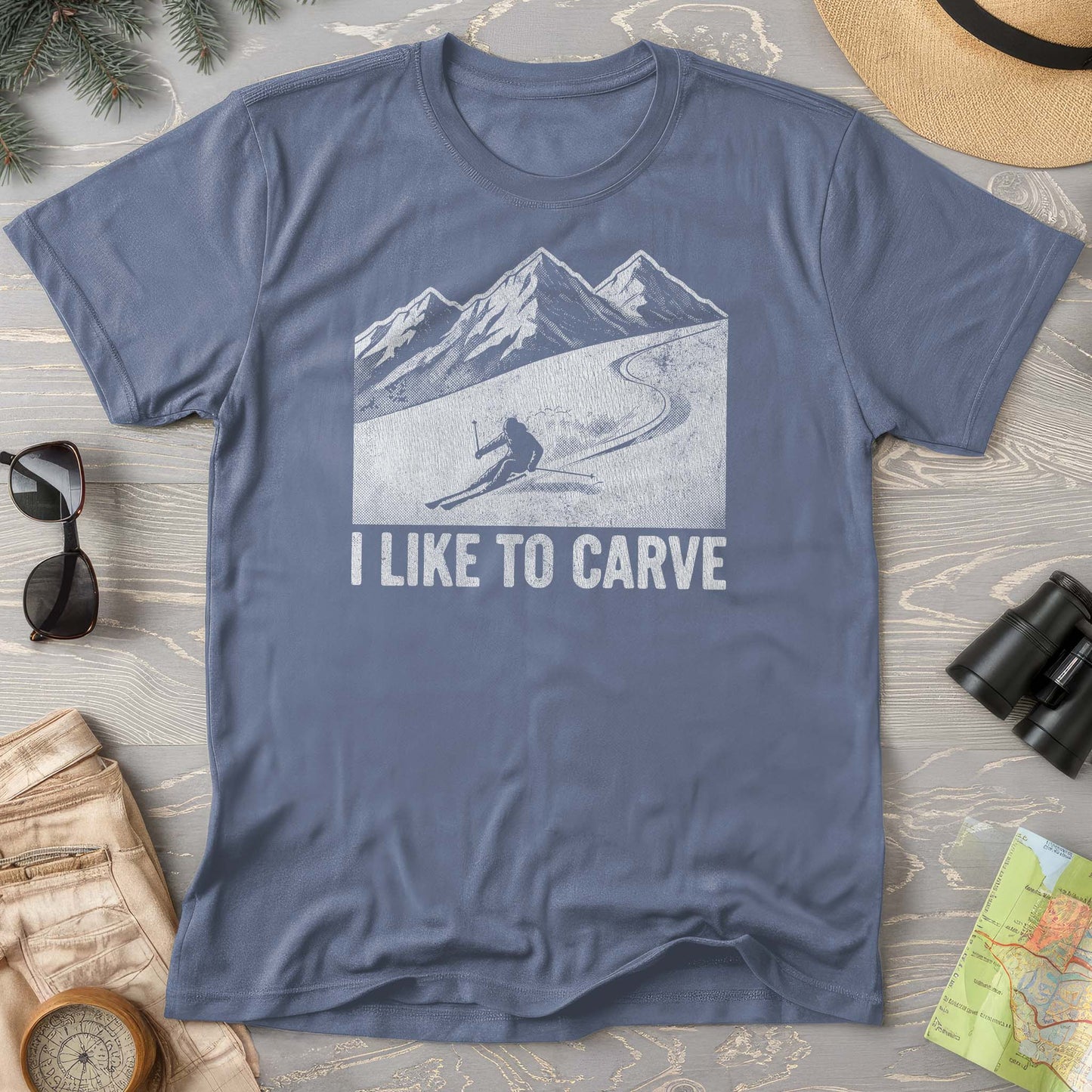 I Like To Carve Comfort Colors T-shirt