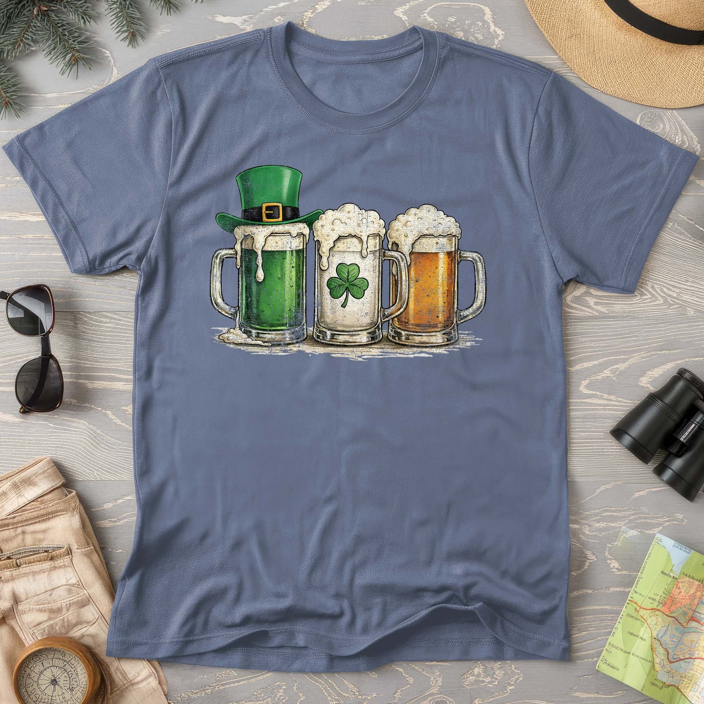 Irish Flag Mugs Comfort Colors T-shirt