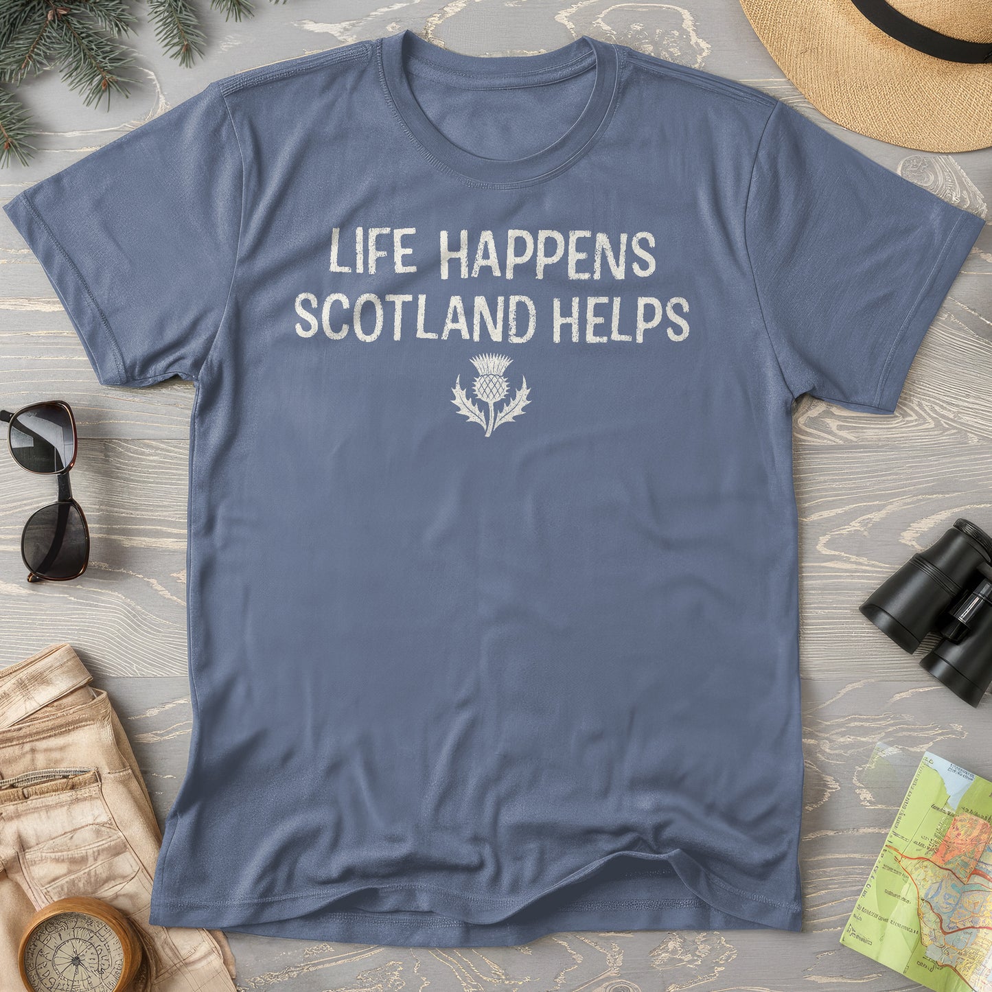 Life Happens Scotland T-Shirt
