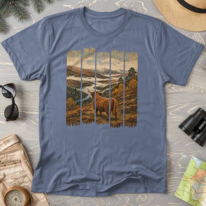 Scotland Coo Panels T-Shirt