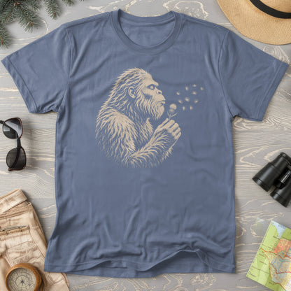 Bigfoot Blowing Thistle T-Shirt